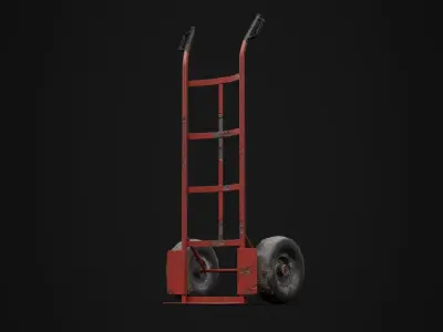 Hand Truck 3D model buy