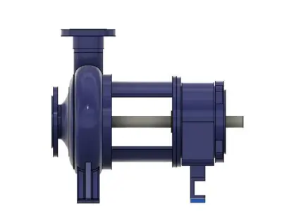 Centrifugal Pump 3D model buy