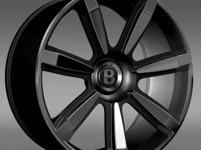 Bentley Continental GT rim2 3D model