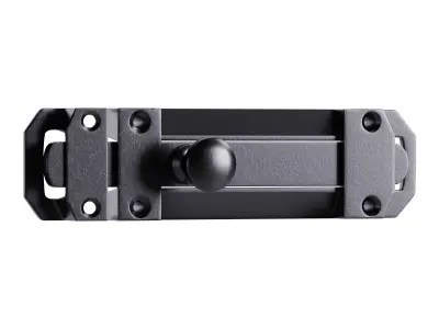 Brass Slide Bolt Door Latch 3D model