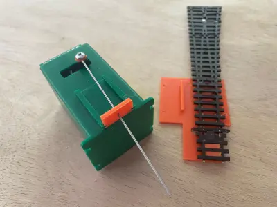 Tortoise TT Template plus straight path for the rod 3D print model