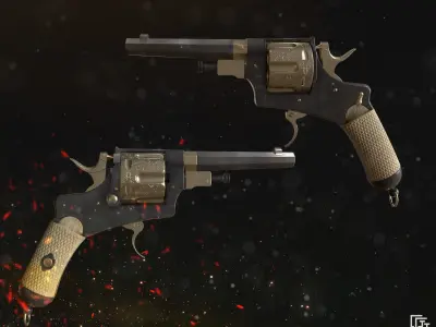 Bodeo 1889 Low-poly 3D model
