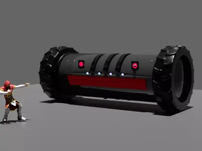 Combat Drone 3D model purchase