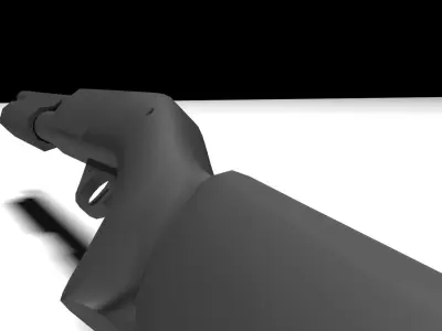 military gun 3D model