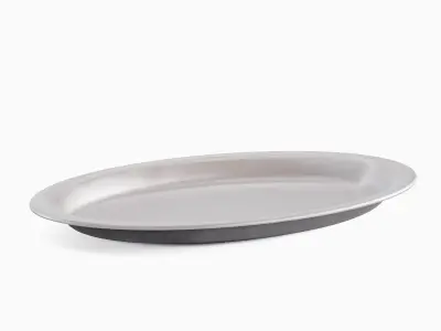 Steel Plate Set B Low-poly 3D model