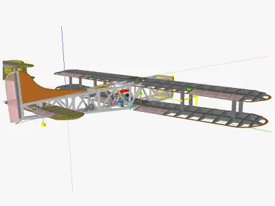 AT freight aircraft 3D model