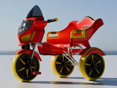Baby Tri-Cycle 3D model