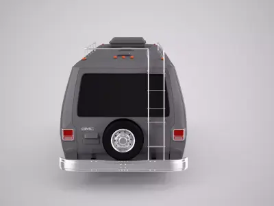 GMC Motorhome 1972-1978 3D model