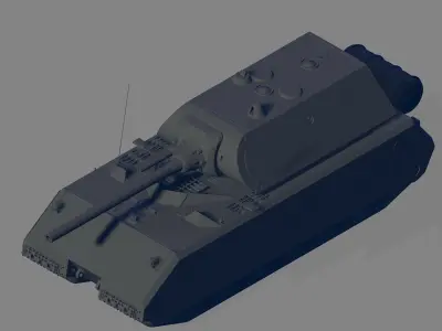 Maus Tank 3D model