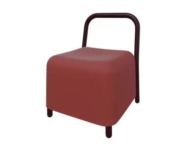 Stool ABISKO Kids B 3D model