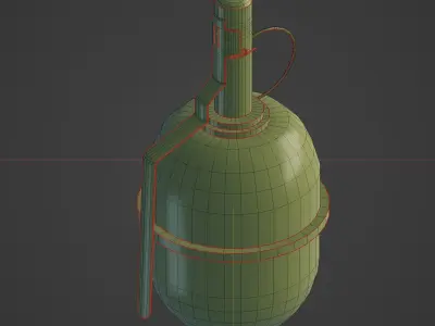 Grenade RGD-5  Free low-poly 3D model
