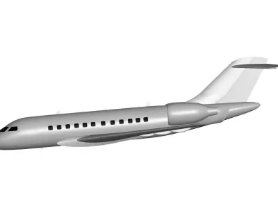 Bombardier Global Express 3D model buy