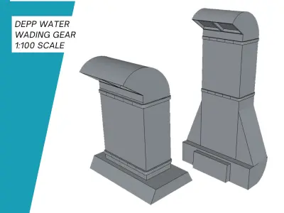 M4A4 Deep Water Wading Sherman  3D print model