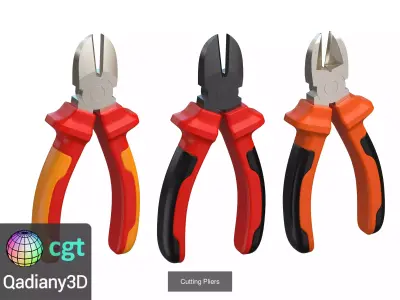 Pliers 3D Model Pack