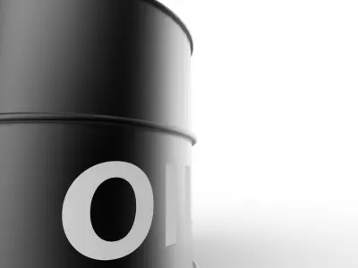 Oil Barrel 3D model 2