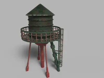 Water Tank 3D model purchase