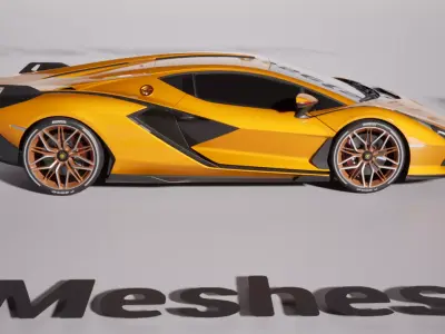 ArchViz Car Assets P11 - Unreal Engine 5 3D model