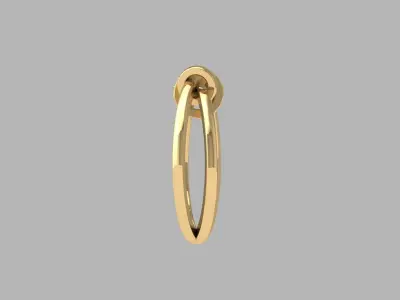 Wedding Ring  3D print model 76