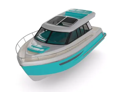 Motorboat 3D model