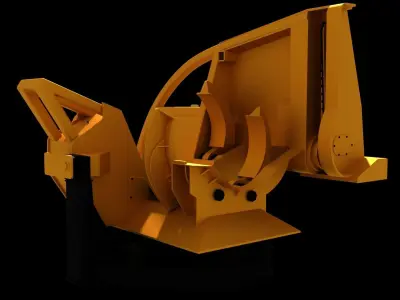 Tree Cutting Machine Free 3D model