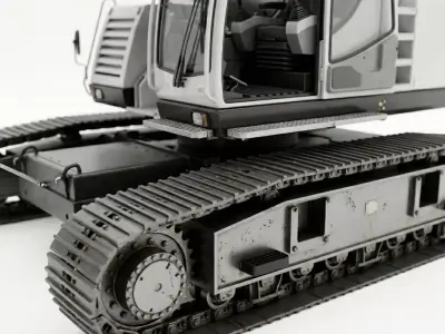 Military M151 Utility Truck Low-poly 3D model