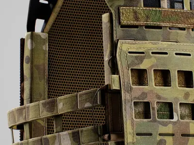 Crye Precision AirLite SPC V1 Low-poly 3D model