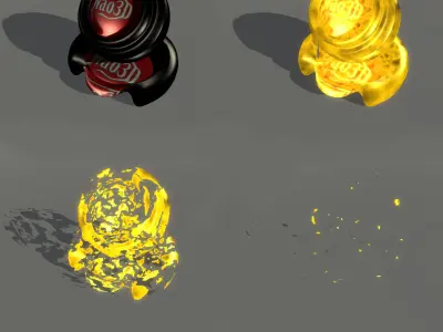 Fade Out Shaders for Unity 3D 3D model