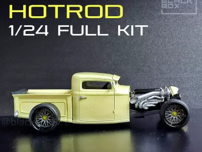 Hot Rod PICK-UP - Full Modelkit 1-24th 3D print model