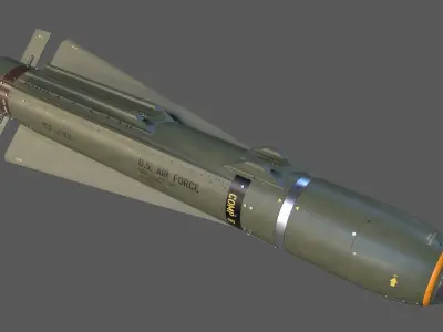 The AGM-65D Maverick 3D model