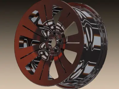 wheel mk Free 3D model