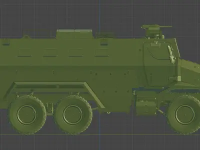 Peacekeeper PRV Free 3D model