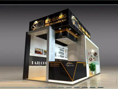 Exhibition - Area -6X3-3DMAX2012-3 3D model