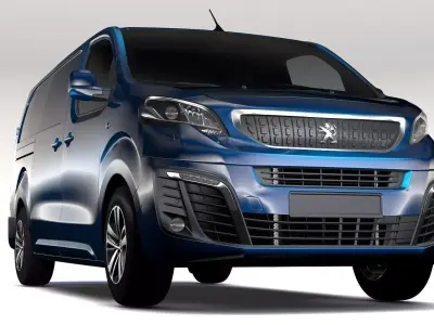 Peugeot Expert L3 2017 3D model