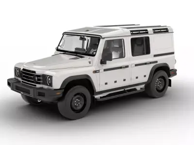Ineos Grenadier 5-seat Utility Wagon 2024 3d model 3D model