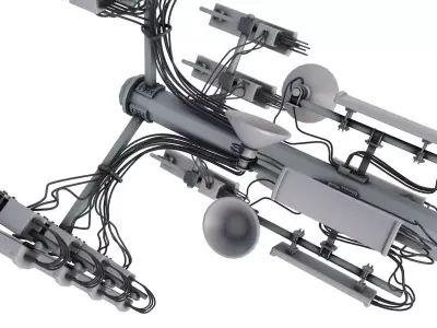 Cell Phone Tower 3D model buy