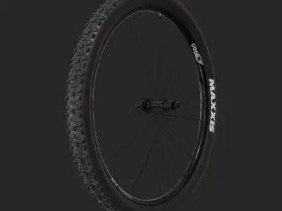 Mtb Wheel Free 3D model