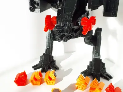 Storm Walker    Heavy mecha tank 3D print model