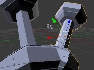 Dumbbells two 3D model buy