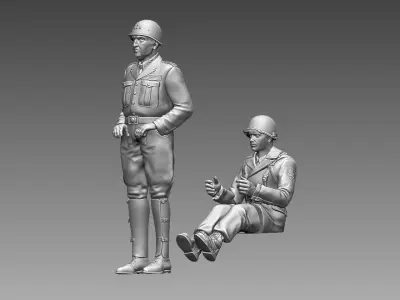 general Patton 3D print model purchase