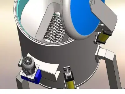 Medical waste machine Free 3D model