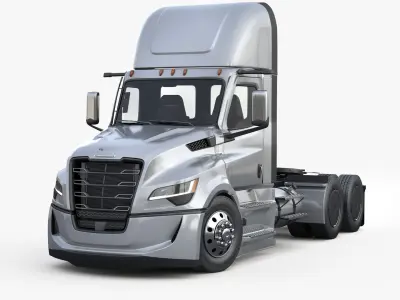 Freightliner Cascadia Day Cab 5th Generation 2025 3D model