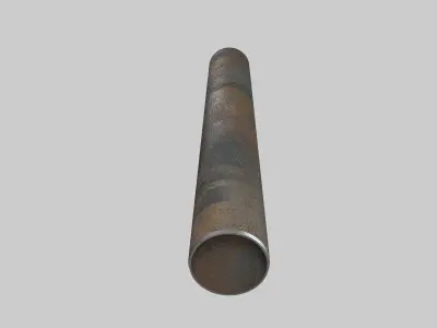 Steel pipes 3D model purchase