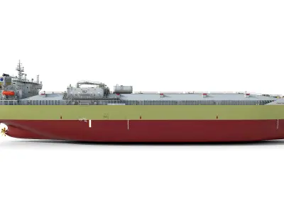 Tanker Orange Blossom  3D model