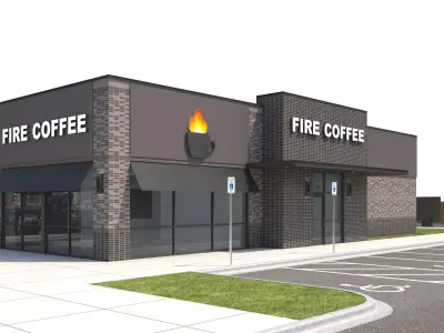 Retail-155 Retail Store 3D model