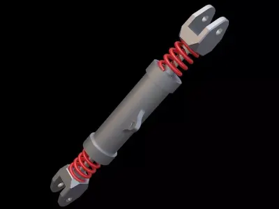 damper 3D model