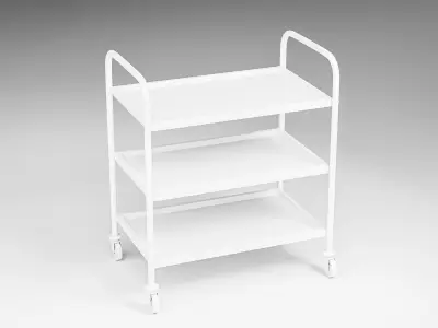 Hospital Medical Cart - Game Ready PBR 3D model