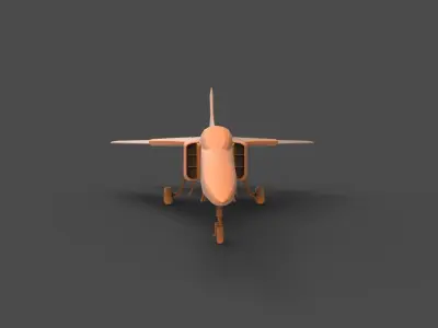 Mikoyan-Gurevich MiG-23 3D print model