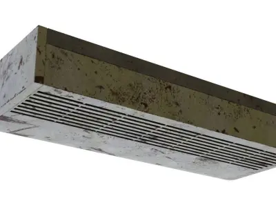 Air Conditioner 2  Low-poly 3D model