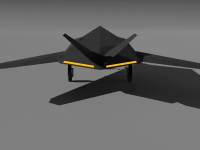 F-117A 3D model