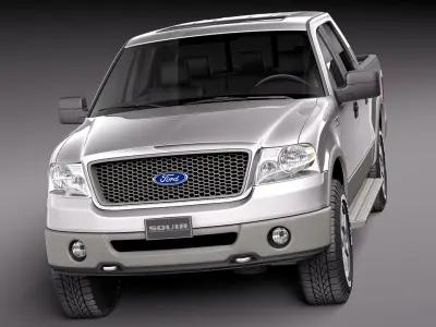 Ford F-150 Crew Cab 2004-2007 3D model